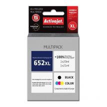 Activejet AH-M652RX Cartucho de Tinta 2 Pieza(s) Compatible Alto Rendimiento (XL) Negro, Cian, Magenta, Amarillo