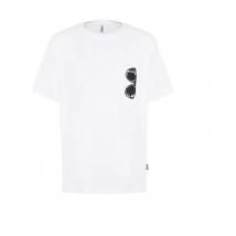 Camiseta 251V3A0707, Marca Moschino, Variedad de color, Para Hombre