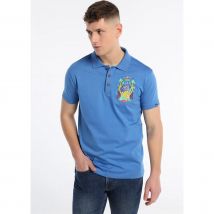 LOIS JEANS - Polo Tapeta Elastica Grafica Pecho