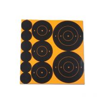 Dianas adhesivas Daisy, de diferentes tamaños, al disparar muestra una marca naranja, ideal para practicar puntería, 995835-772