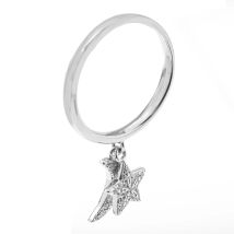Anillo de mujer de la marca Folli Follie, color plata, talla 16 (referencia: 3R17S059C)