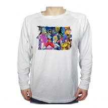 CAMISETA MANGA LARGA CABALLEROS DEL ZODIACO ANIME tshirt saintseiya anime shonen super guerrero sagaandroides