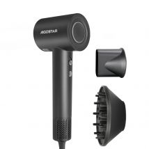 AIGOSTAR Secador Pelo Ionico 1600W, Secado Rápido 110000 RPM Secador de Alta Velocidad, 200 Millones