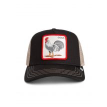 Gorra Goorin Bros Rooster Trucker Negro/Tostado