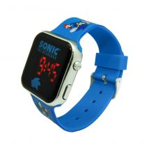 Sonic Reloj de Pulsera Azul Junior LED