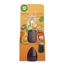 Air Wick Essential Mist - Ambientador difusor aceites esenciales para casa con aroma a Explosión Cítrica - 3 Recambios