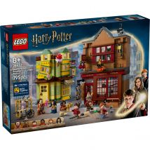 LEGO HARRY POTTER -ARTÍCULOS DE CUALIDAD PARA QUIDDICH Y HELADERÍA, 76452, TIENDA CON LICENCIA OFICIAL