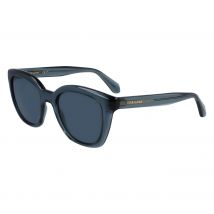 Salvatore Ferragamo Sf2000s Gafas de Sol, 438 Transparente Avio, 54 Unisex Adulto