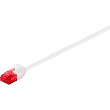Cable de Red Microconnect U/UTP CAT6 20M Blanco - Alta Velocidad y Conexión Estable