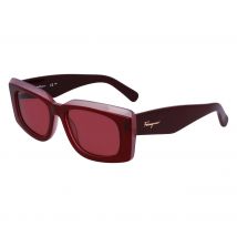 FERRAGAMO SF1079S Gafas, Borgoña/Rosa, 54/18/140 para Mujer