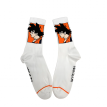 Sun City Calcetines adulto blanco Sport Dragon Ball