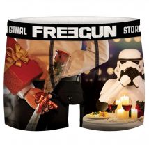 Freegun Calzoncillo Bóxer GIFT STAR WARS Hombre Microfibra Multicolor - Cómodo y Duradero