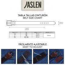 Cinturon Mujer De Cuero Genuino De Marca JASLEN - Cinturones De Mujer  De Piell - Cinturón Mujer Ideal Para El Uso Diario 49916