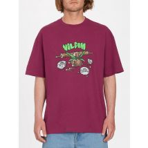 Camiseta Volcom Todd Bratrud SS Plum - Moda Hombre