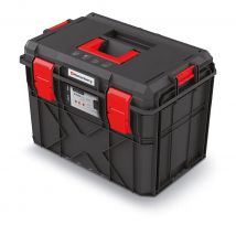 Kistenberg Caja de herramientas (bisagras metálicas, incluye separadores y cuencos, capacidad de carga 50 kg, X-Block PRO, dimensiones: 546 x 380 x 407 mm)