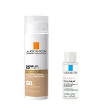 La Roche Posay Anthelios Spf50+ Gel-Crema Age Correct Color 50 ml + Regalo Agua Micelar 50 ml