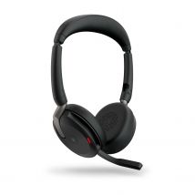 Jabra Evolve2 65 Flex MS - Cascos Over-The-Ear - Cargador