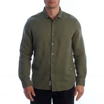 inMyHood-Camisa Manga Larga de Lino HS24MCA01 para Hombre