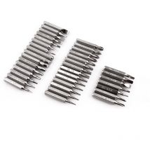 37pcs Precision Screwdriver Bit 28mm×H4 Hand Tools Torx Slotted PH1 Phillips Screwdriver Repair Tools