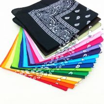 Mode Bandana Kopftuch Kopf Quadrat Schals Drucken Taschentuch Frau Mann Haarband Neck Schal Sport Kopfbedeckung Wrap Kopf Schal