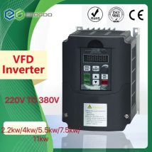 4KW-11KW Inverter da 220v a trifase 380V VFD Azionamento a frequenza variabile VFD Inverter 400Hz VFD Inverter di frequenza inverter