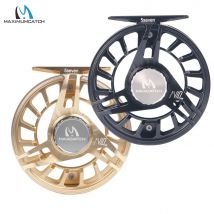 Maximumcatch AVID PRO 3-11wt Super Large Arbor Fly Fishing Reel CNC Machined 6061T6 Aluminum Light Weight Fly Reel
