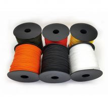 100M One Stand Cores Paracord Rope 2mm Outdoor Polyester Parachute Cord Camping Survival Umbrella Tent Bundlee,