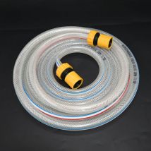 16mm 20mm 24mm Bewässerung Schlauch PVC Erweiterbar Flexible Garten Schlauch Auto Waschen Wasser Gun Bewässern 5M