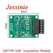 AD7190 24-Bit ADC Hochpräzises Erfassungsmodul Druckzerrungsbrücke Entwicklungsplatine 24 Bit