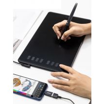 HUION H950P 9 Inch Graphics Tablets Digital Drawing Pen Tablet with 8192 Levels Battery-Free Stylus Tilt Function 8 Press Keys