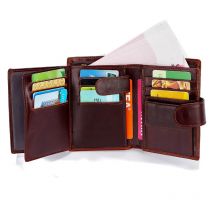 Männer Kurze Brieftasche Männlichen Echtem Leder Geldbörse Handliche Münze Tasche Geldbörse Männer der Karte Halter Brieftasche Rindsleder Münzfach brieftasche