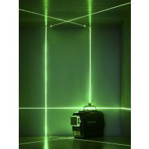 DEKO DKLL12PB  Series 12 Lines 3D Green Laser Level Horizontal&Vertical Cross Lines With Auto Self-Leveling, Indoors&Outdoors
