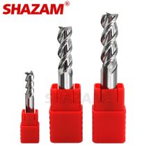 Fräsen Cutter Legierung Beschichtung Wolfram Stahl Werkzeug Aluminium Cnc Bearbeitungs Hrc55 3 Klinge Schaftfräser FLASH-SHAZAM Fräsen Cutter Woodding Werkzeuge