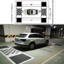 EightFox 3D/2DPanoramic Surround DVR Bird's-Eye View System 360-Degree Car Camera System 3D Keying Fabric Calibration Cloth