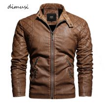 DIMUSI herren Leder Jacke Mode Winter Fleece Casual Motorrad Jacken Männer Faux Leder Biker Jacken Kleidung 4XL