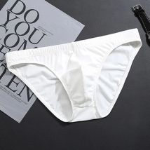 Baumwolle Slip Herren Bequeme Unterhose Mann Unterwäsche M/L/XL/XXL Drop verschiffen Herren Atmungsaktive Low-rise kurze Höschen Solide