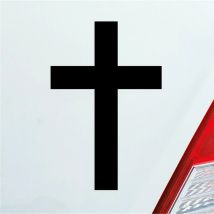 Autoaufkleber in Ihrem Desired, Farbe, Kreuz, Kirche, Kirche, Kruzifix, Kruzifix, Glaube, Wand, Stoßstange, Laptop, Kunst, Autoaufkleber