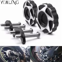 For Kawasaki Z1000 Z1000SX Ninja 1000 2010-2016 Motorcycle Hole Cover Rear wheel fork Frame Crash Pads Case Sliders Protector