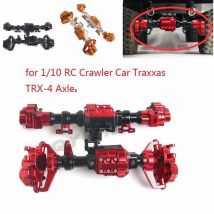 TRX4 Aluminium-Portalachsgehäuse vorne und hinten für 1/10 RC Crawler Car Traxxas TRX-4 Achsen