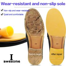 Anti Slip Laufsohlen Gummi Schuhsohle für Leder Business Schuhe Reparatur Vorfuß Pads Sohlen Böden Boden Grip Sohle Einfügen Pad