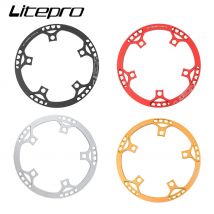 Litepro BMX Fahrrad BCD130 Single Disc Gear Runde Platte Kurbelgarnitur 45/47/53/56/58T Faltrad Kettenblatt Kurbel Kettenblatt