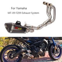 Volle Abgas System für Yamaha MT-09 Tracer FZ09 XSR900 Motorrad Vorne Mitte Link Rohr Slip Auf 51mm Schalldämpfer Flucht db-Killer