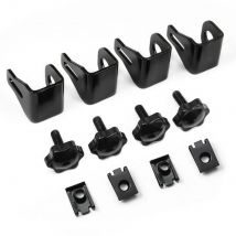 Saddlebag Lock Mounting Security Theft Deterrent Brackets Fit for Harley Touring 1994-2021