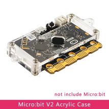 Micro:bit V2 Acryl Fall Klar Transparent Shell für BBC Micro:bit V2