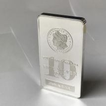 1 Pc Nicht Magnetische 10 UNZEN Abt 320 Gramm USA Abzeichen Silber Überzogene Münze Sammeln Dekoration Gedenk Vakuum Versiegelten Packung bar