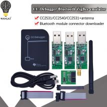 CC2531 Zigbee Emulator CC-Debugger USB Programmierer CC2540 CC2531 Sniffer-software-protokoll-analyse mit antenne Bluetooth Modul Stecker Downloader Kabel