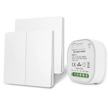Smart ZigBee RF Switch 10A Kinetic Self Powered Wireless Switch Remote Control Light Supports Google Home Alexa ZigBee2MQTT