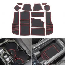 Tappetino Antiscivolo per Vano Portaoggetti per Peugeot 2008 e-2008 GT Line 2019 - 2024, Accessori Antiscivolo per Styling
