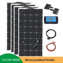BOGUANG Solar Panel Kit Module 1PCS~ 6PCS 100W Flexible Solarpanel Kit Modul 100 W 200W 300W 400W