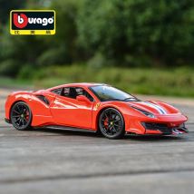 Bburago 1:24 Maßstab Ferrari 488 PISTA STRADALE Luxusfahrzeug aus Legierung, Druckguss-Automodell, Sammlerstück, Geschenk